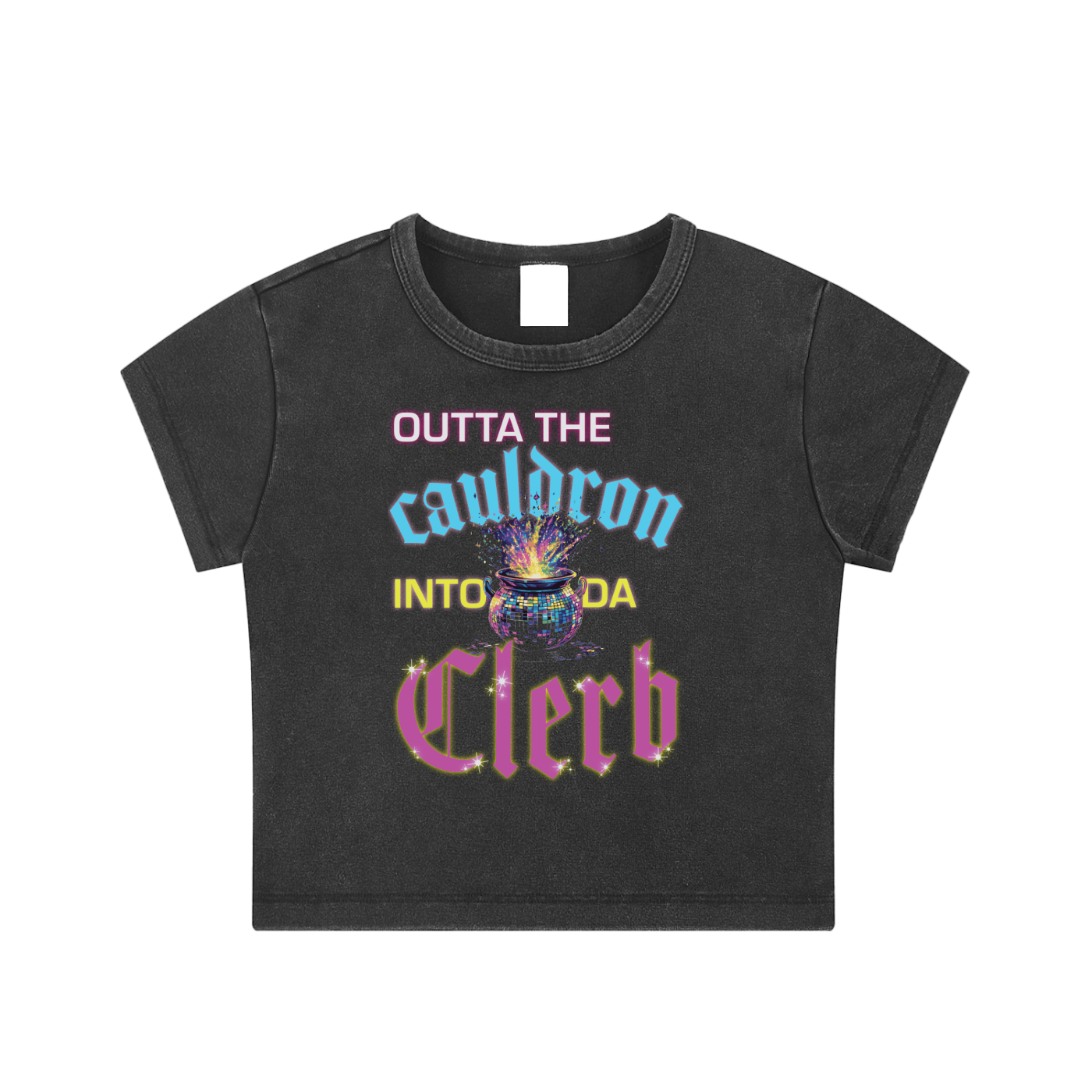 Outta the Cauldron - Washed Baby Tee