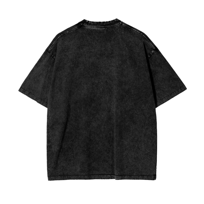 Deny Defend Depose Silhouette - Oversized Washed Tee