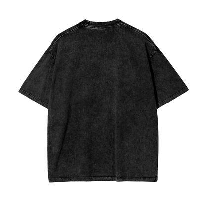 Deny Defend Depose Silhouette - Oversized Washed Tee