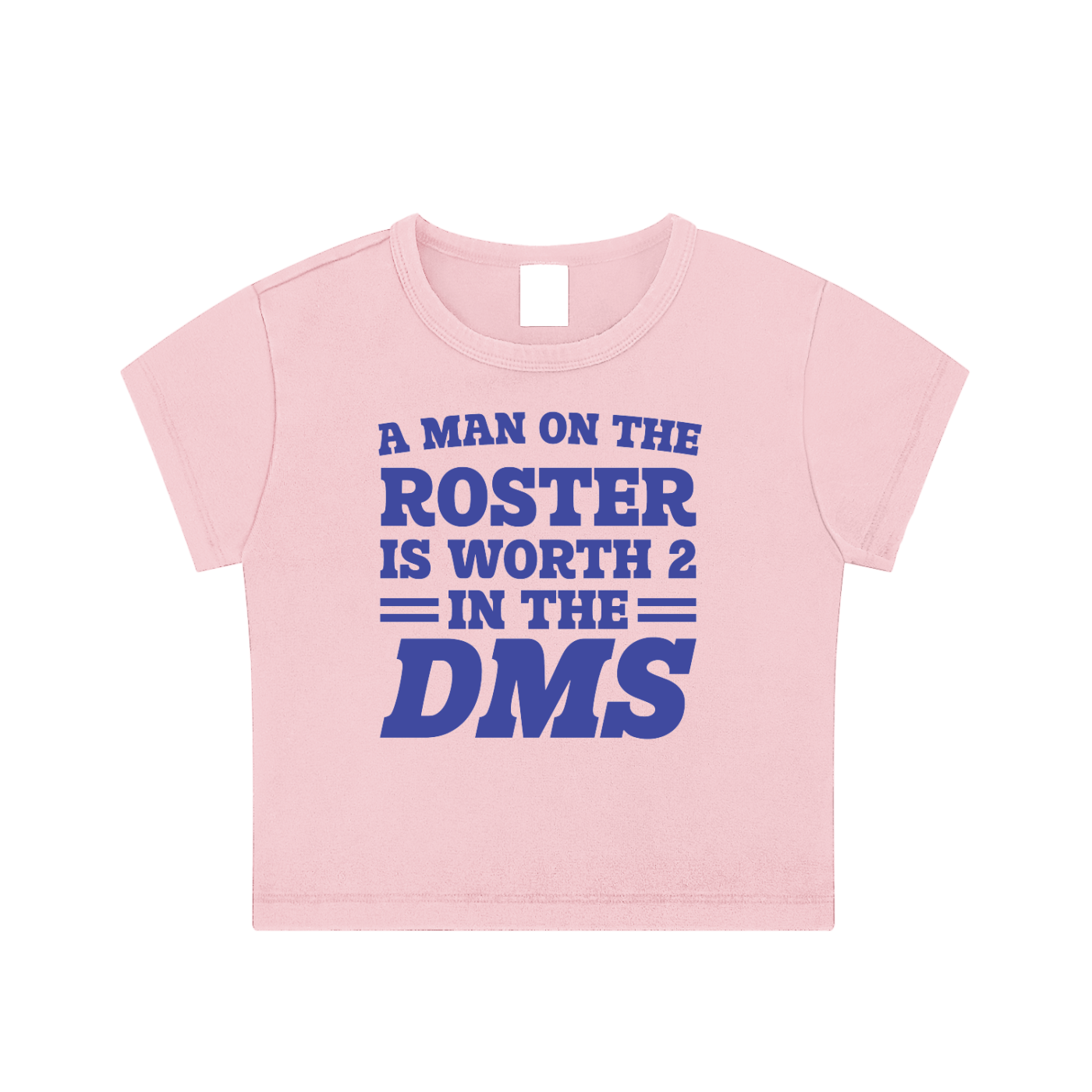 Man on the Roster - Washed Baby Tee